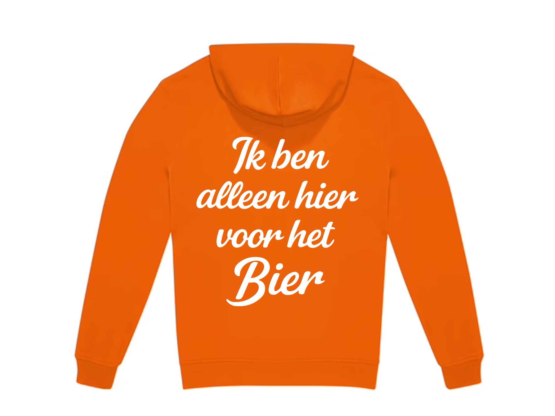 Koningsdag Trui - Ik ben alleen hier voor het bier