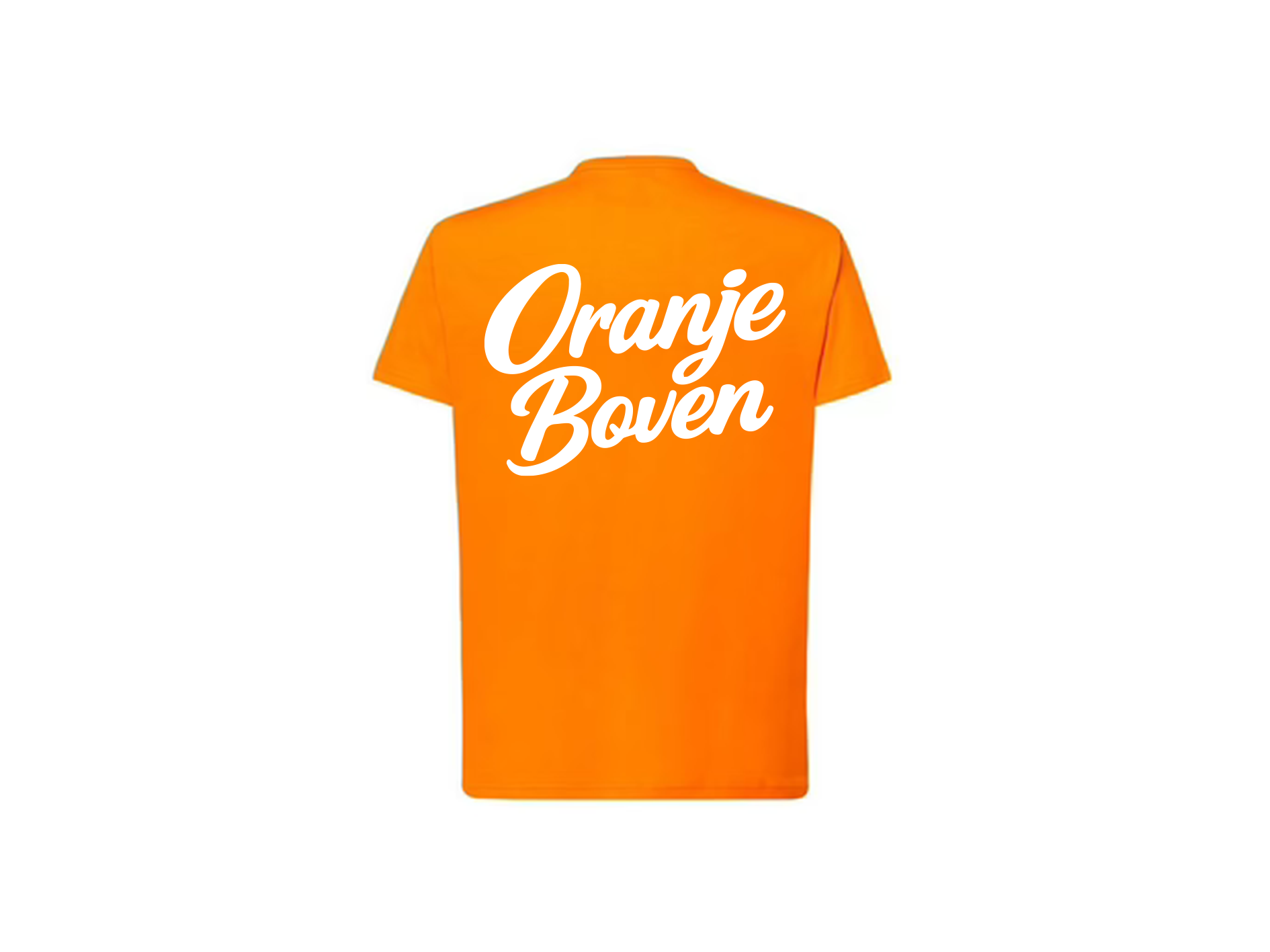 Koningsdag Shirt Oranje Boven - Luxe Uitvoering